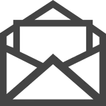 Envelope Open O SVG Icon